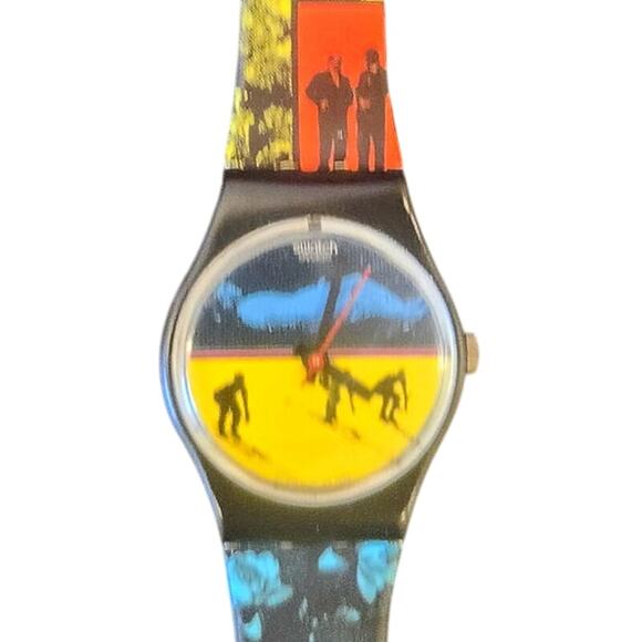 Vintage 1988 Swatch Lady watch FROZEN DREAMS LB120 New old stock - Picture 1 of 7
